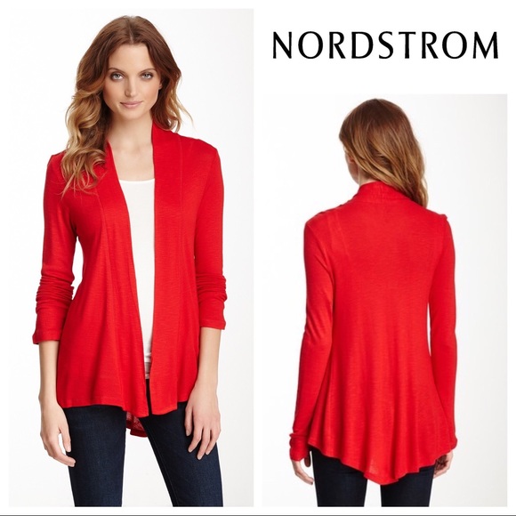 Bobeau  | Red cardigan - Picture 3 of 8